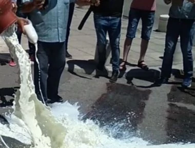 Περιφερειακή Ενότητα Πιερίας: Έφοδος αγρότη με τρακτέρ (βίντεο)